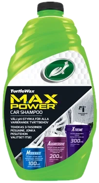 Turtle Wax Max Power Bilshampo 1.42l