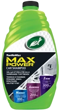 Turtle Wax Max Power Bilshampo 1.42l