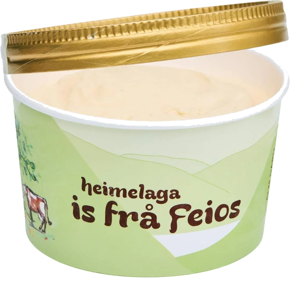 Økologisk fløteis vanilje