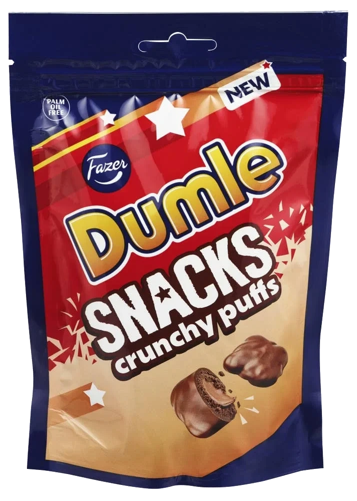 Dumle snacks crunchy puffs