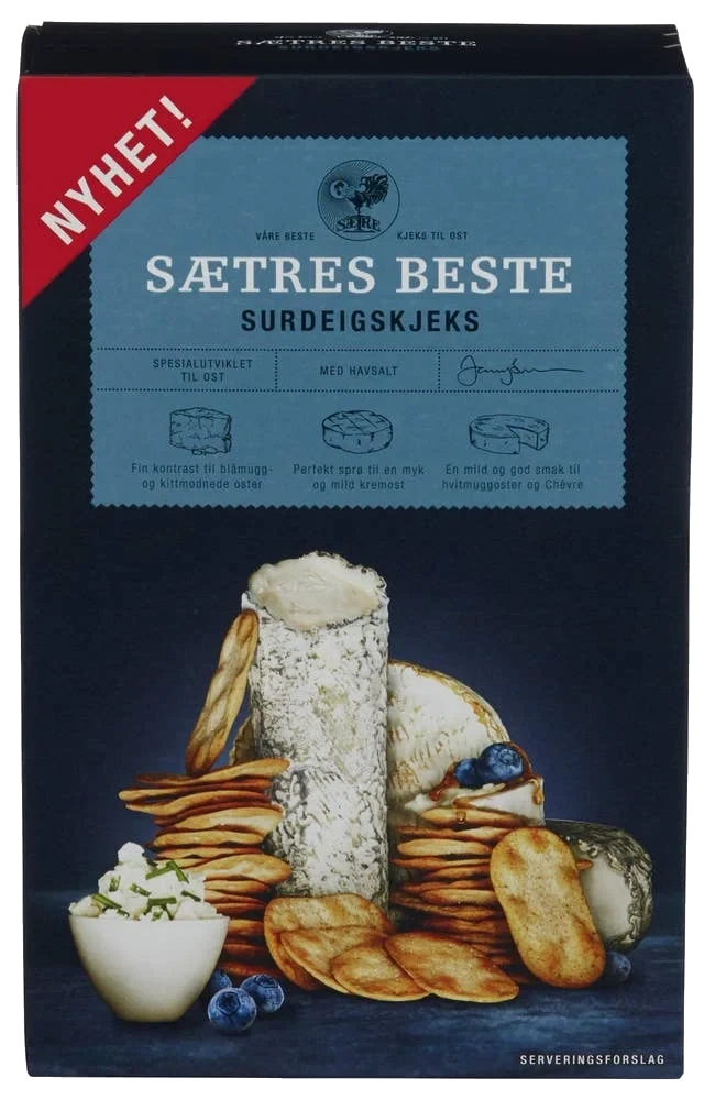 Sætres Beste Surdeigskjeks