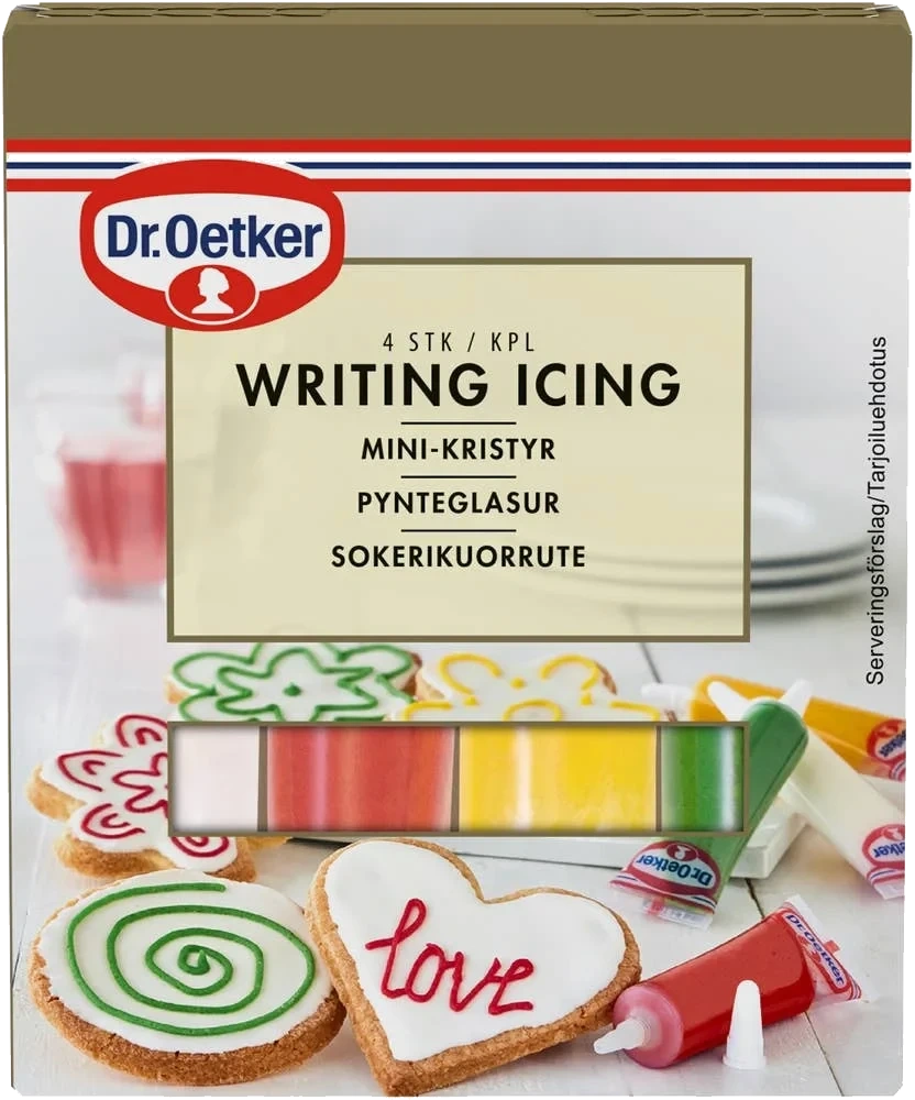 Kristyr Writing Icing