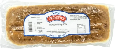 Fiskepudding 63% 800g Engerviks