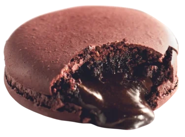 Fondant Makroner Sjokolade 6stk Delice