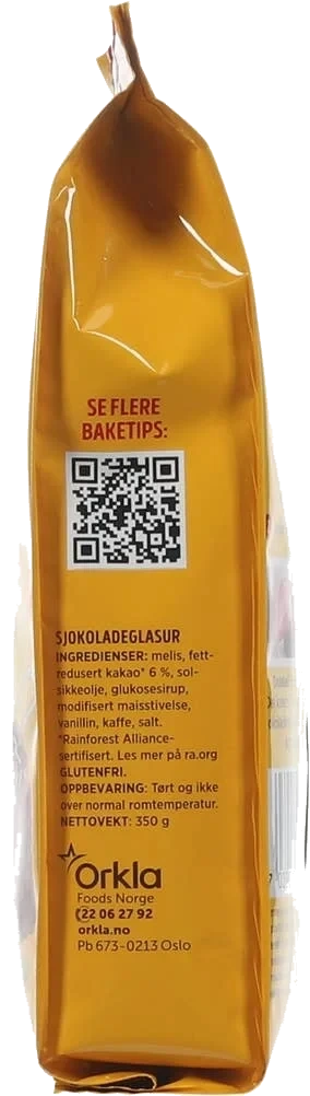 Sjokoladeglasur langpanne