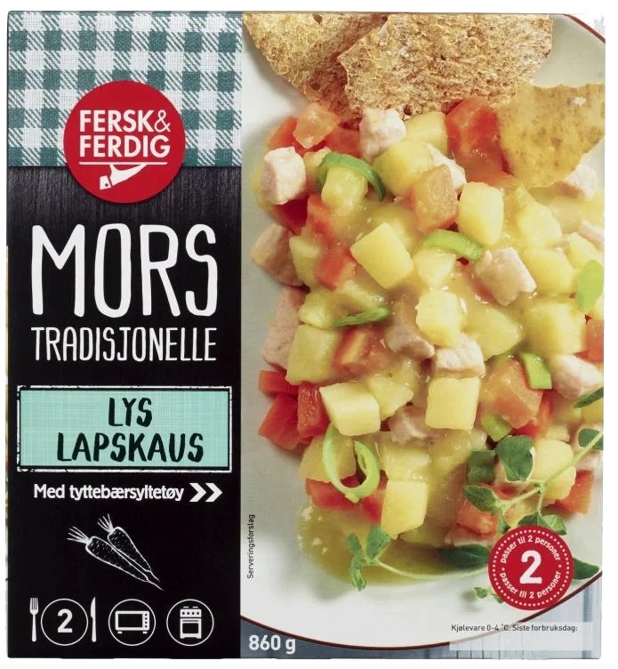 Lys Lapskaus for 2 860g Fersk&Ferdig