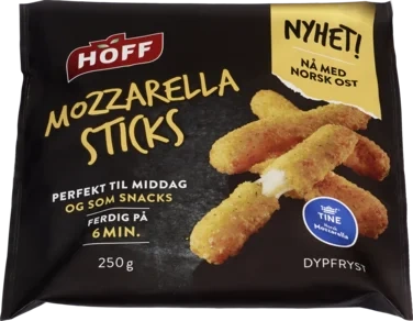 Mozzarella Sticks 250g Hoff