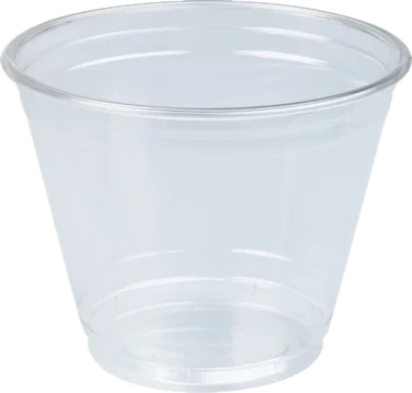 Plastbeger 0,25l Klar Ø92,7mm