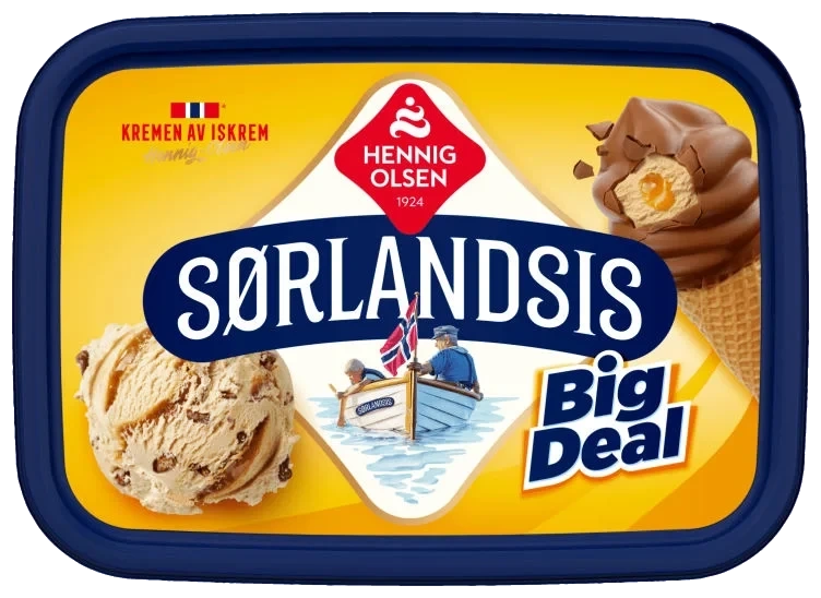 Sørlandsis Big Deal 0,95l Hennig-Olsen Is