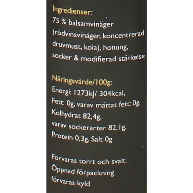 Crema Balsamico Honung