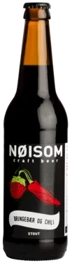 Bringebær Chili Stout 0,5l Nøisom