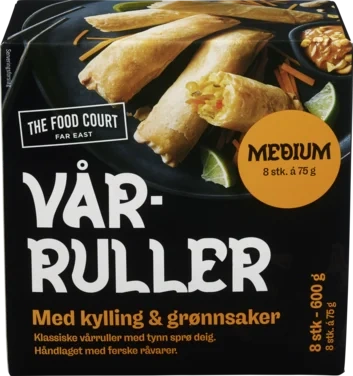 Food Court Vårruller m/Kylling&Grønnsaker 600g