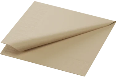 Serviett 2l 24cm natural brun 300stk