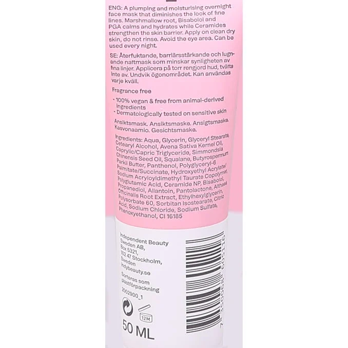 Marshmallow Moisture Night Mask