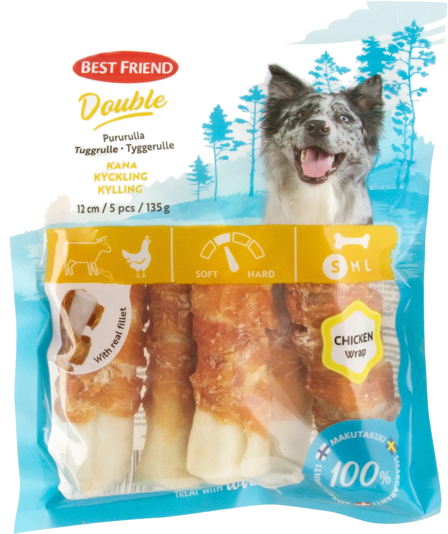 Tuggben Dubbel Kyckling 5-pack