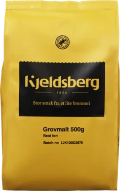 Kaffe Grovmalt 500g Kjeldsberg