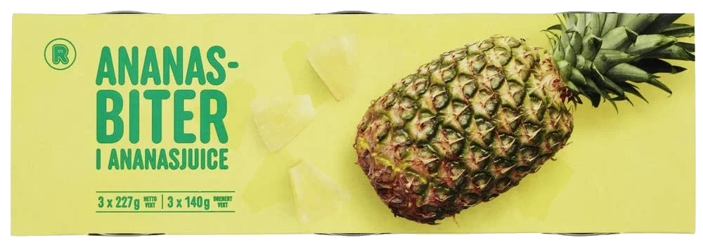 Ananas i biter