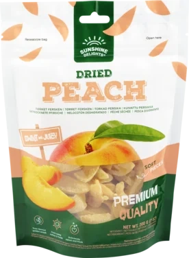 Tørket Fersken 200g Sunshine Delights