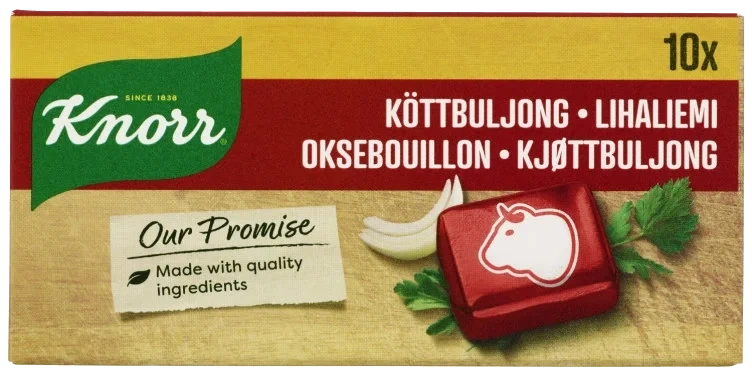 Kjøttbuljong 10stk Knorr