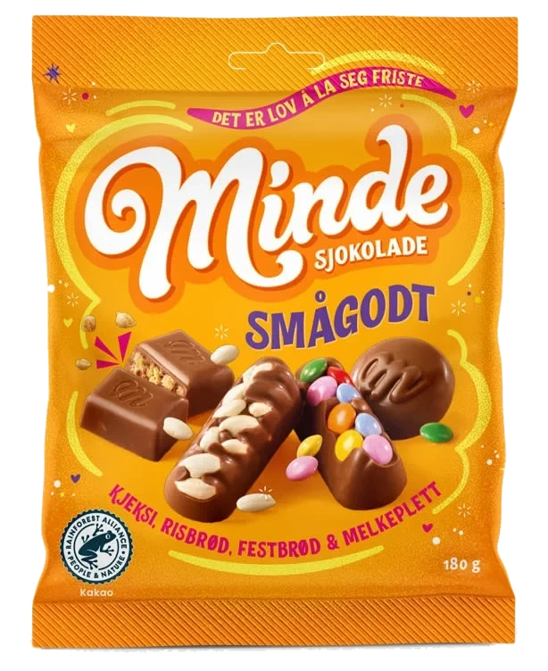 Smågodt Gul 180g Minde