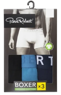 Cotton Boxer X3 Men Colour Mix S