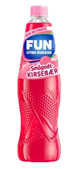 Fun Light Smågodt Kirsebær 0,8l