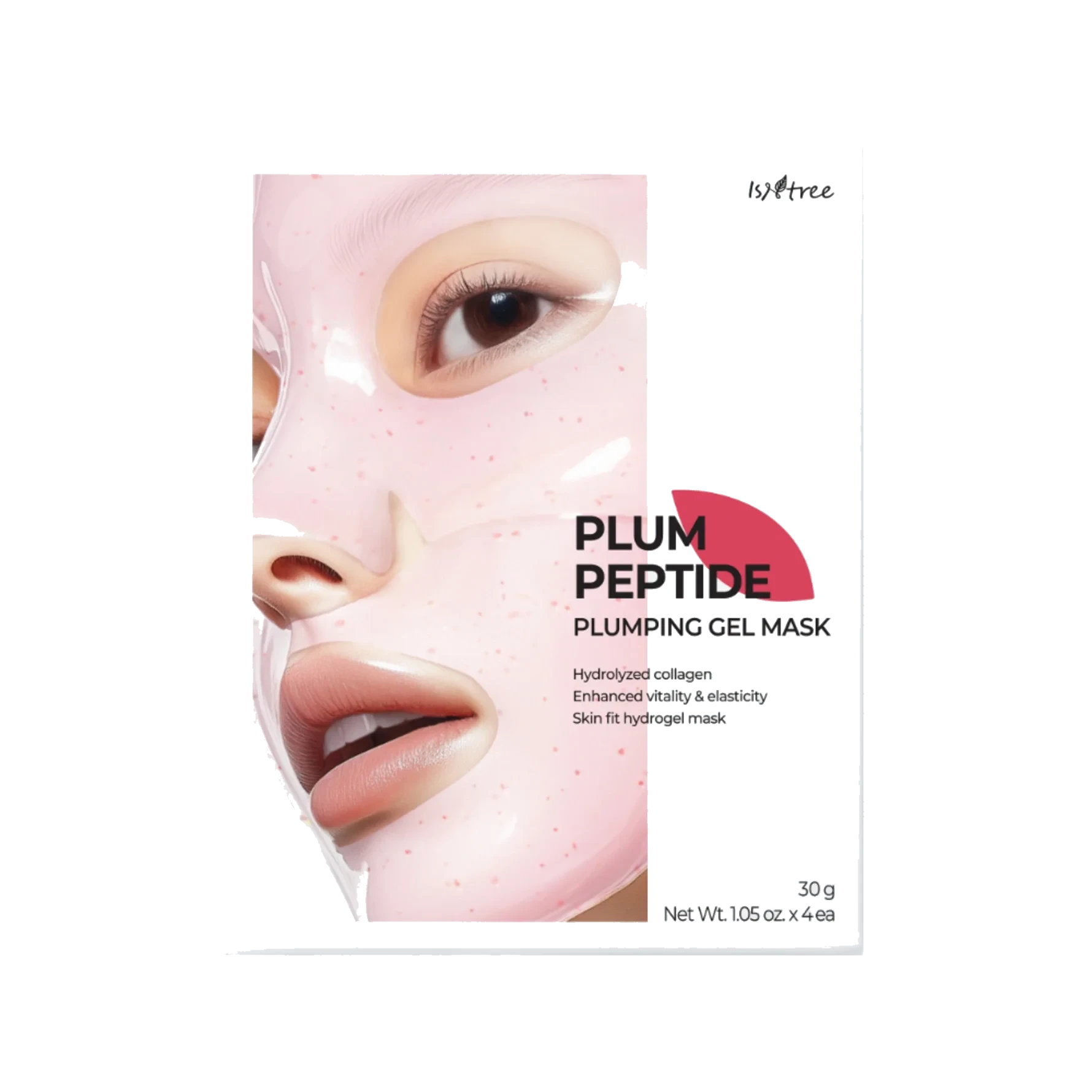 Isntree Plum Peptide Plumping Gel Mask 30 g x 4