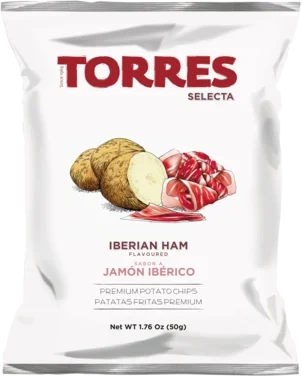 Potetchips Ibericoskinke 50g Torres