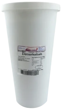 Dønerkebab m/Stang 5kg Bøtte