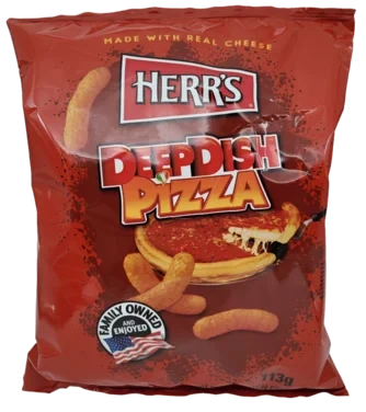 Herr's Deep Dish Pizza Curls 113g