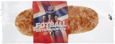 Fotball Ostebaguette 120g Emb