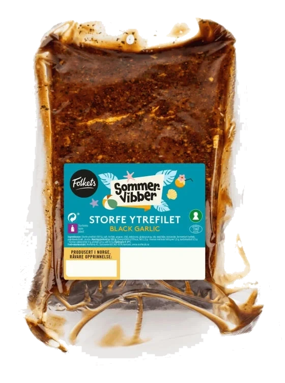 Storfe Ytrefilet Bit Black Garlic Ca800g Sommerv.