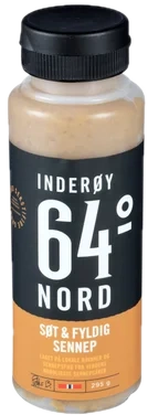Søt & Fyldig Sennep 295g Inderøy 64° Nord