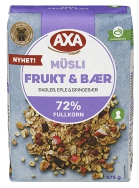 Axa Müsli Frukt & Bær 575g