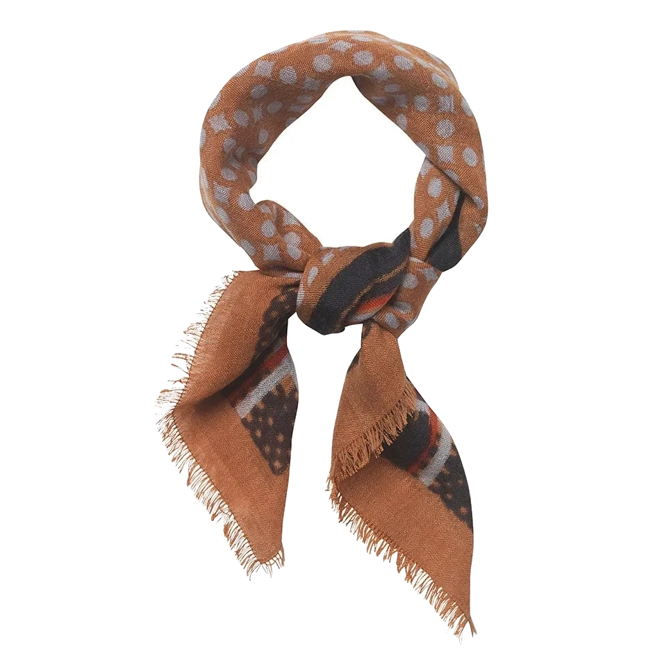 Becksöndergaard Rica Scarf Pecan Brown