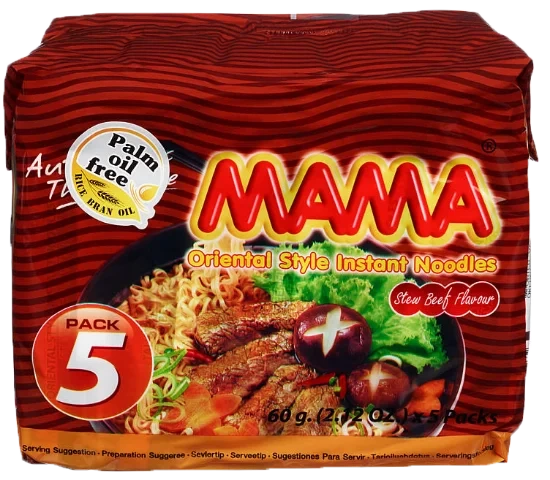 Mama Nudler Biff 5x60g