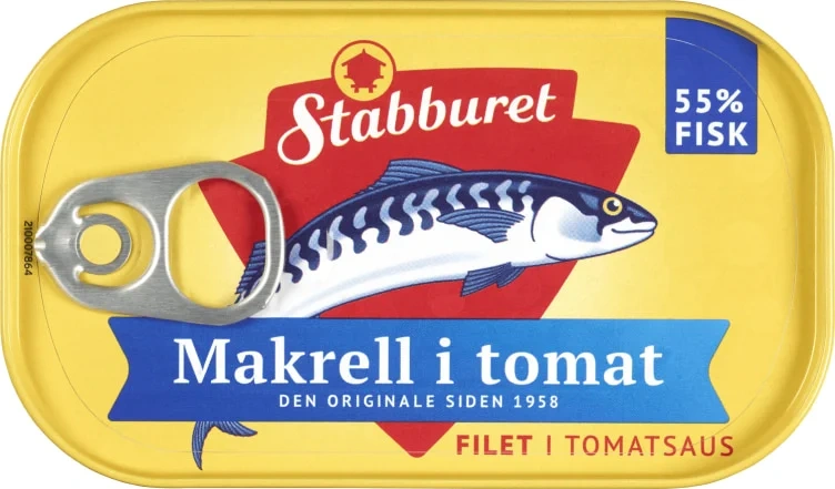 Stabbur-makrell Filet 110g