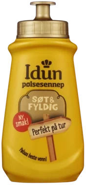 Sennep Søt&Fyldig 210g flaske Idun