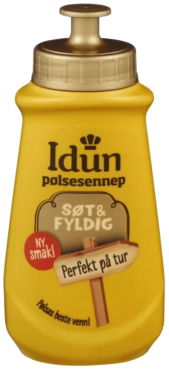 Sennep Søt&fyldig 210g Fl Idun