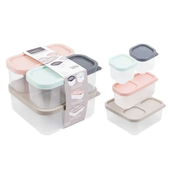 Oppbevaringsbokser 4pk