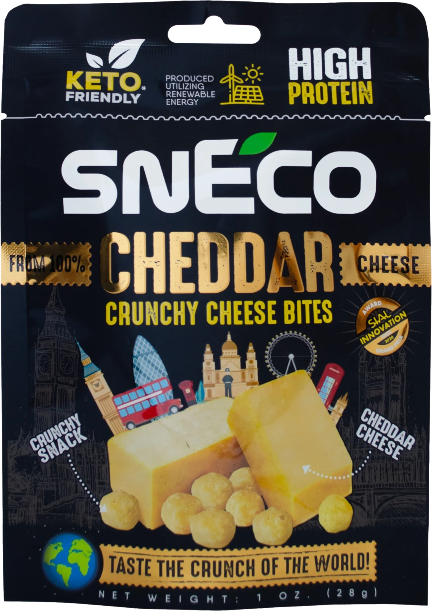 Frystorkad ost Cheddar