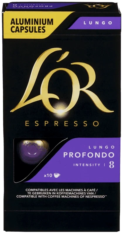 L'Or Kaffekapsler L Prof Utz 10stk