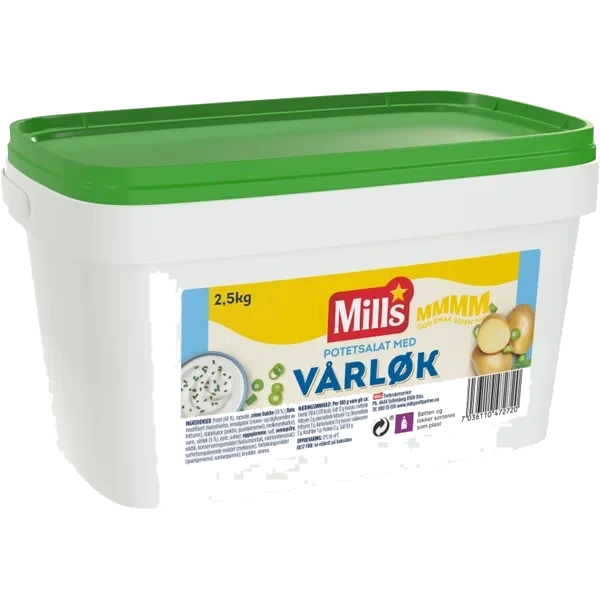 Potetsalat Vårløk 2,5kg Mills