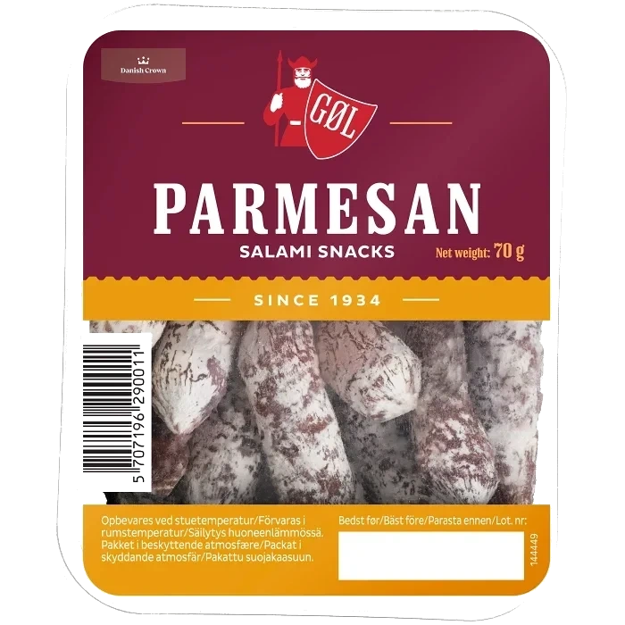Salami Snacks Parmesan 70g Göl