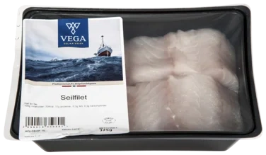 Seifilet u/Skinn Fersk 375g i Map