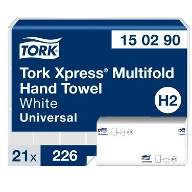 Tork Xpress Multifold Håndtørk Univ H2