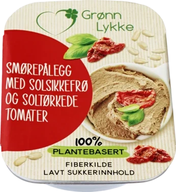 Smørepålegg med Solsikkefrø og Soltørkede Tomater