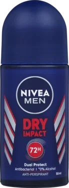 Nivea Men Dry Impact Deodorant Roll-on, 50ml
