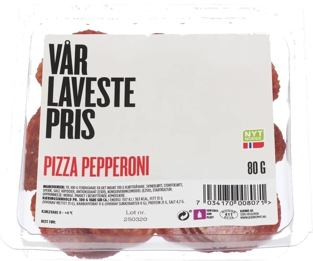 Pizza pepperoni