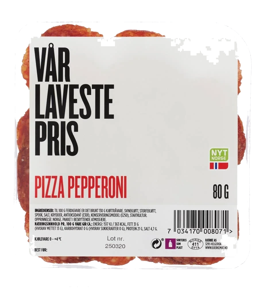 Pizza pepperoni